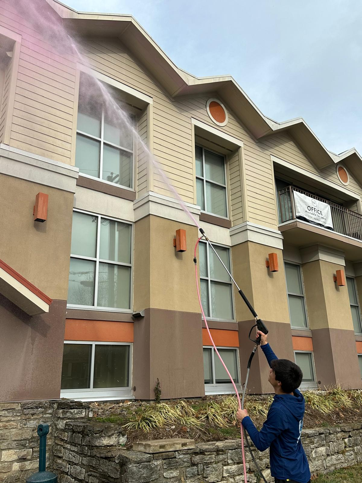 Building washing