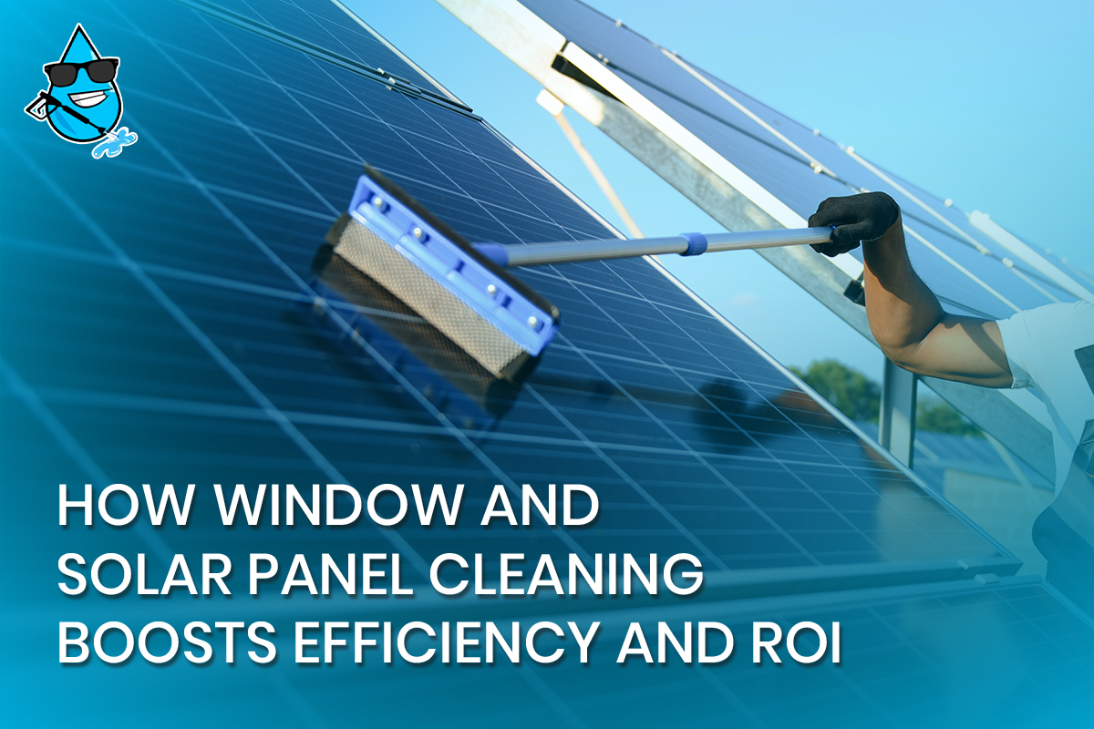 How Window and Solar Panel Cleaning Boosts Efficiency and ROI