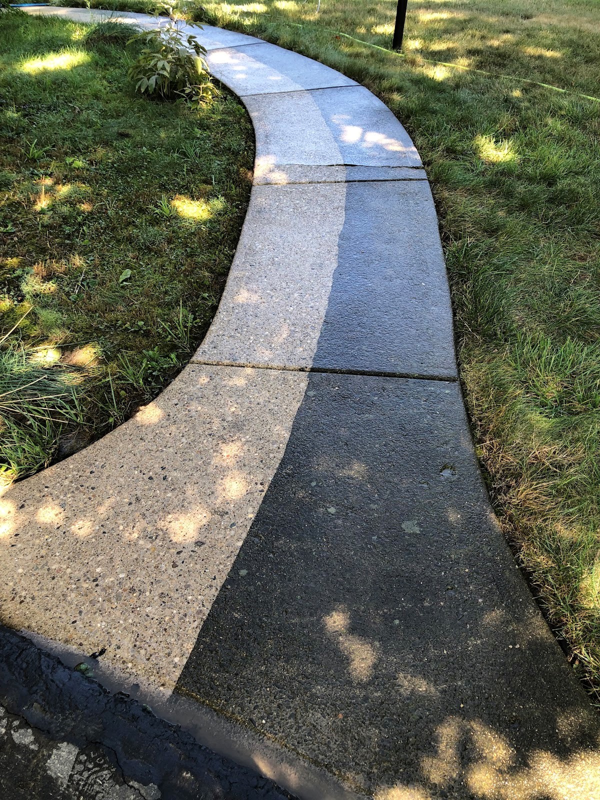 After Pressure Washing